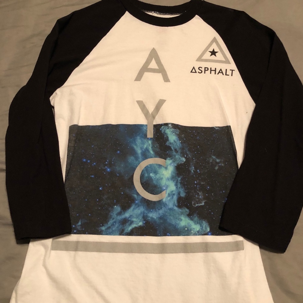 Asphalt Baseball Tee